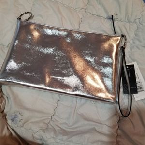 Wylie wristlet silver nwt